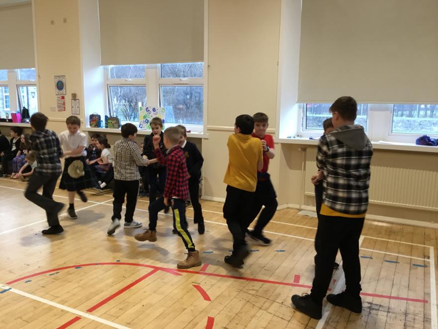 15.  Burns Ceilidh dancing 