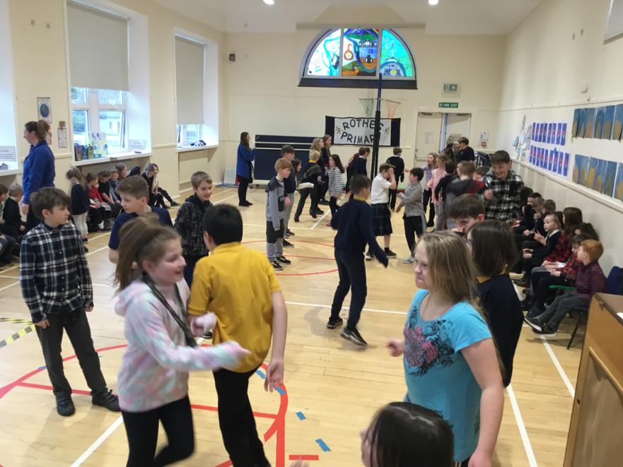 11.  Burns Ceilidh dancing 